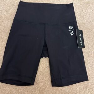 lululemon athletica Black Bike Shorts with High Waistband